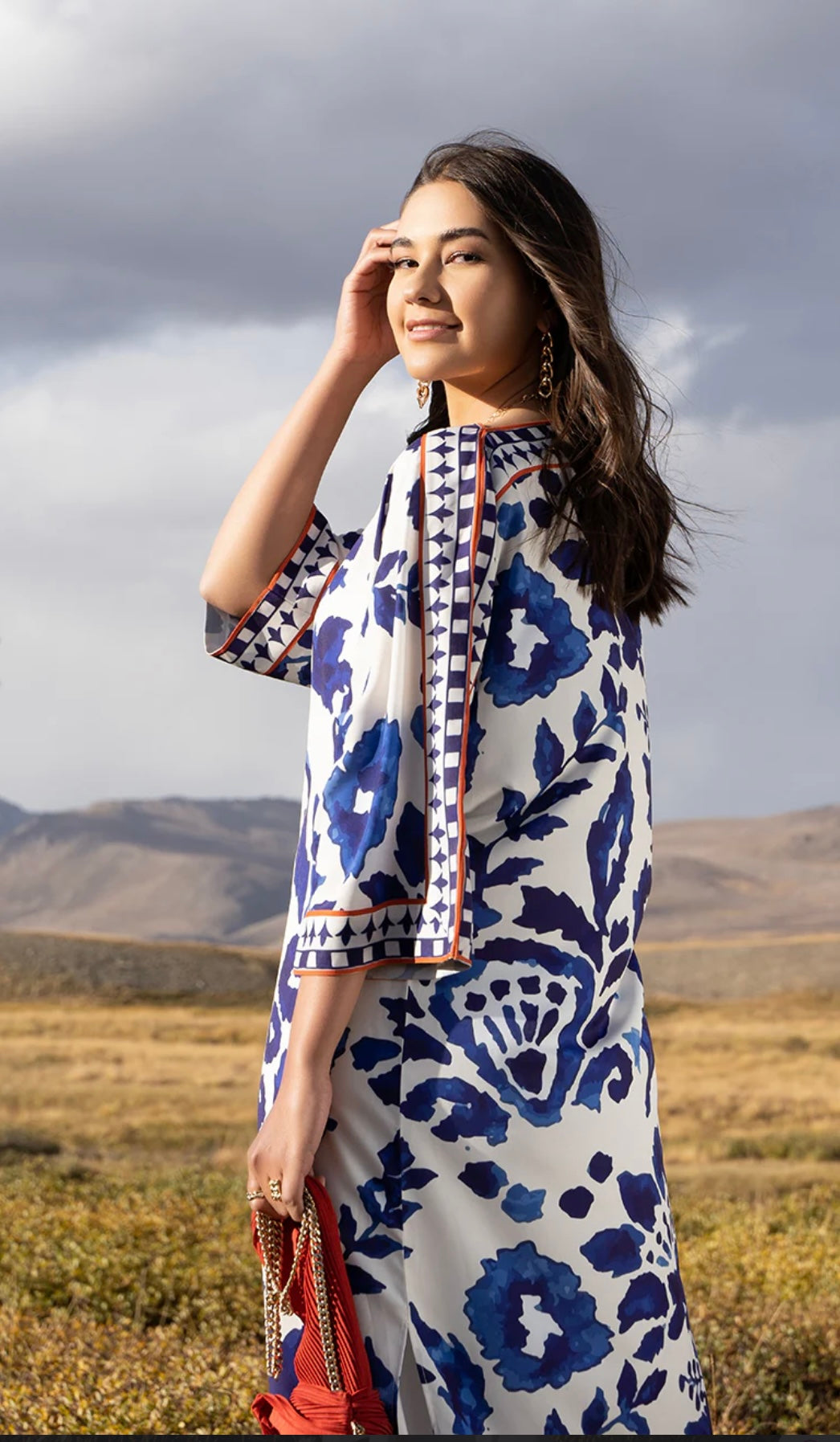 Areeba - Stitched 2Pc printed Suit - Premium Swiss Lawn