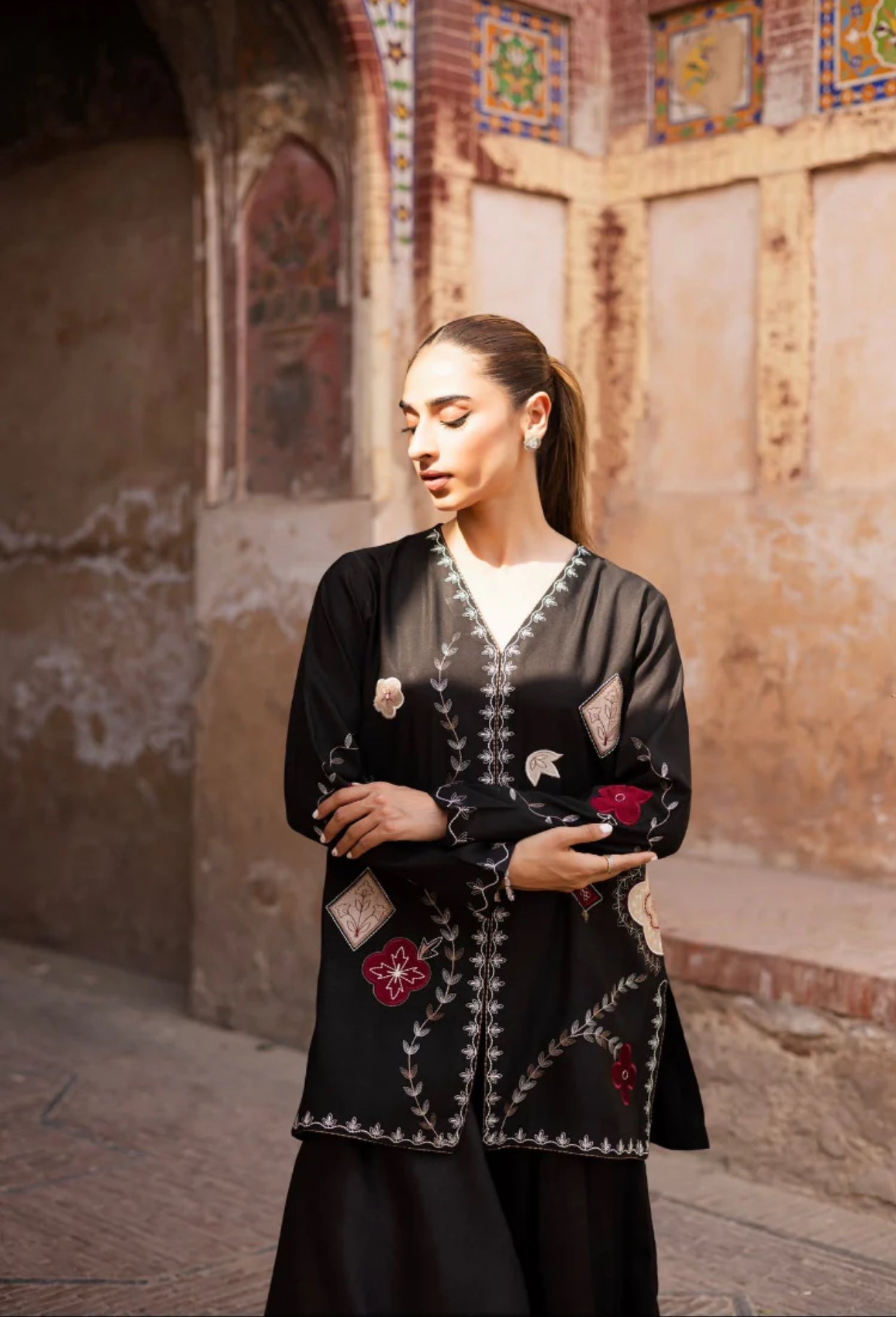 Rameen - 2Pc Embroidred Suit - Premium Swiss Lawn