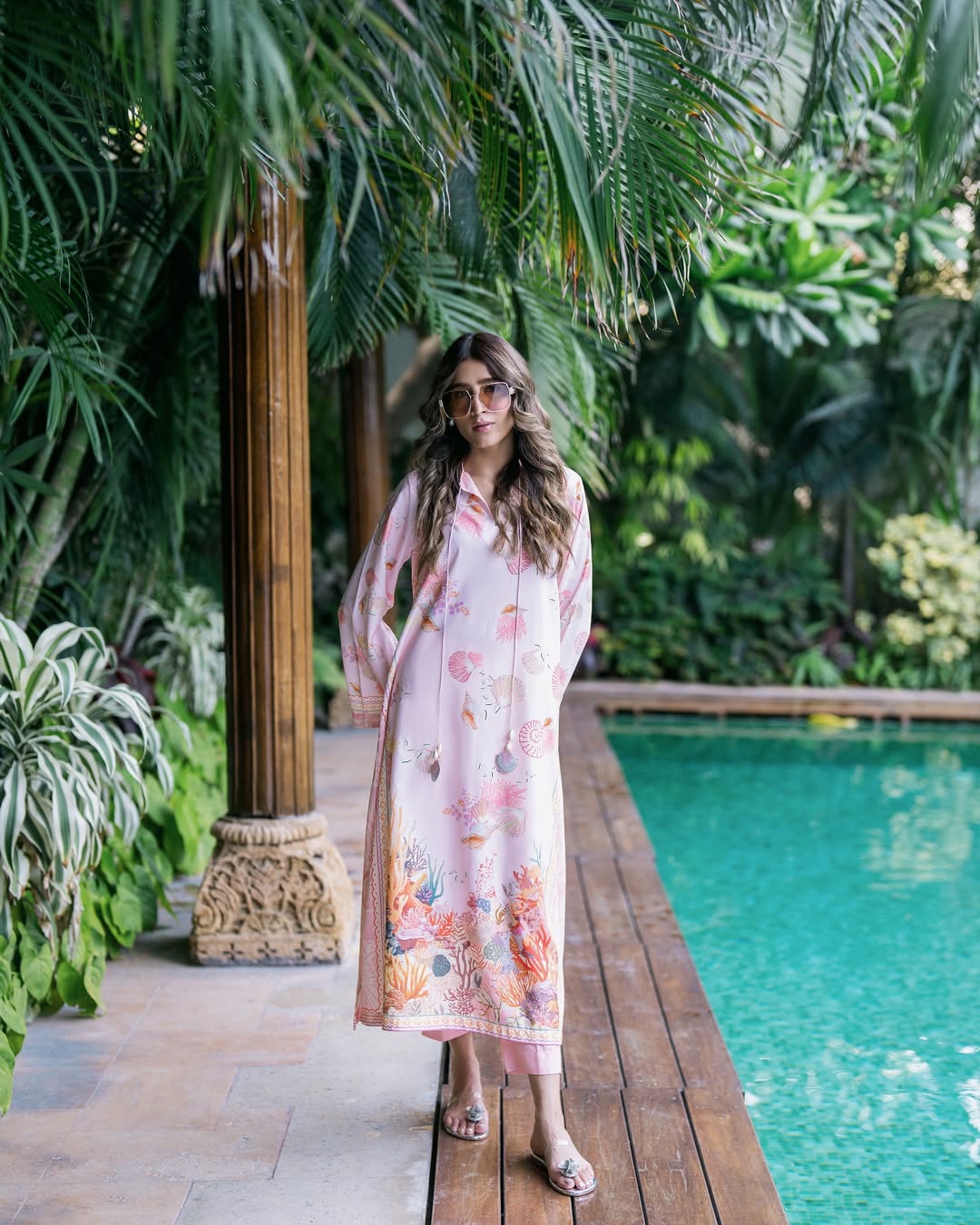 Nyla - 2Pc Printed Suit - Premium Swiss Lawn