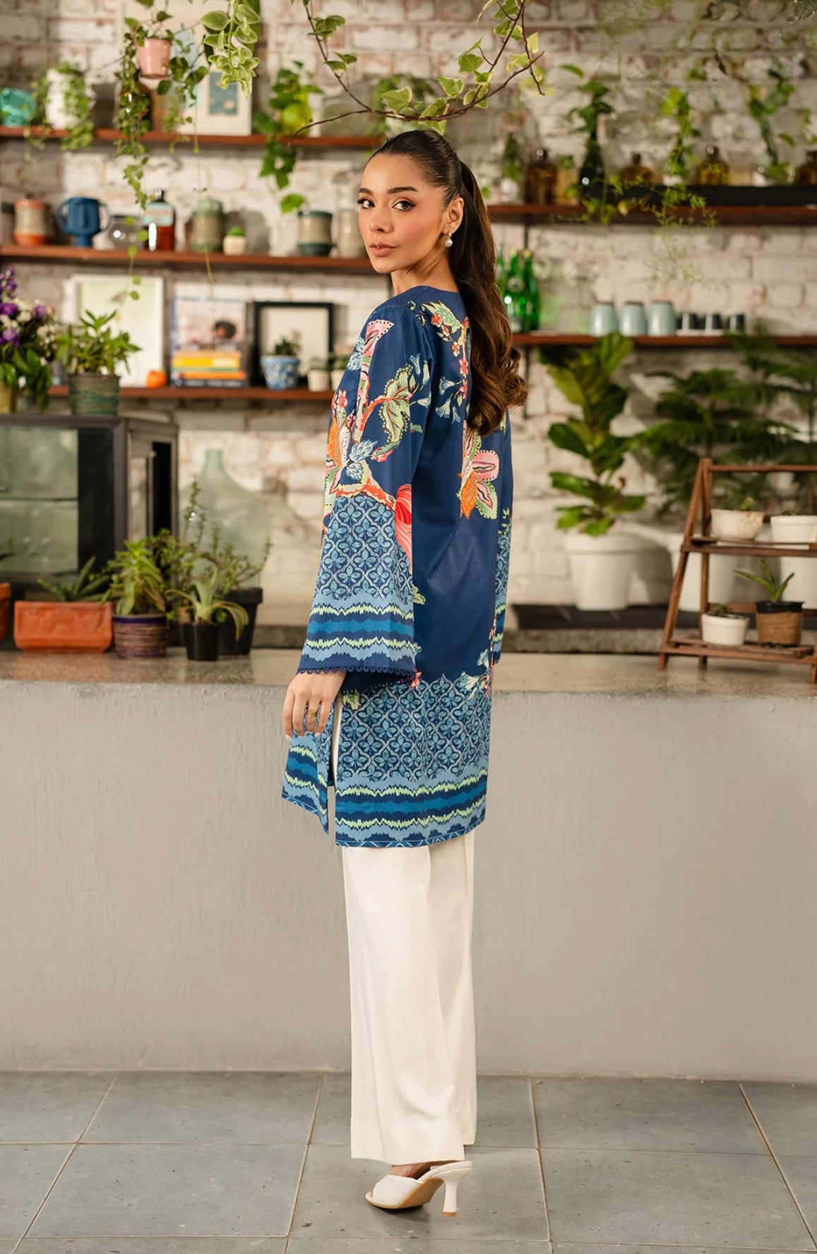 Nawal - Stitched 2Pc printed Suit - Premium Silk