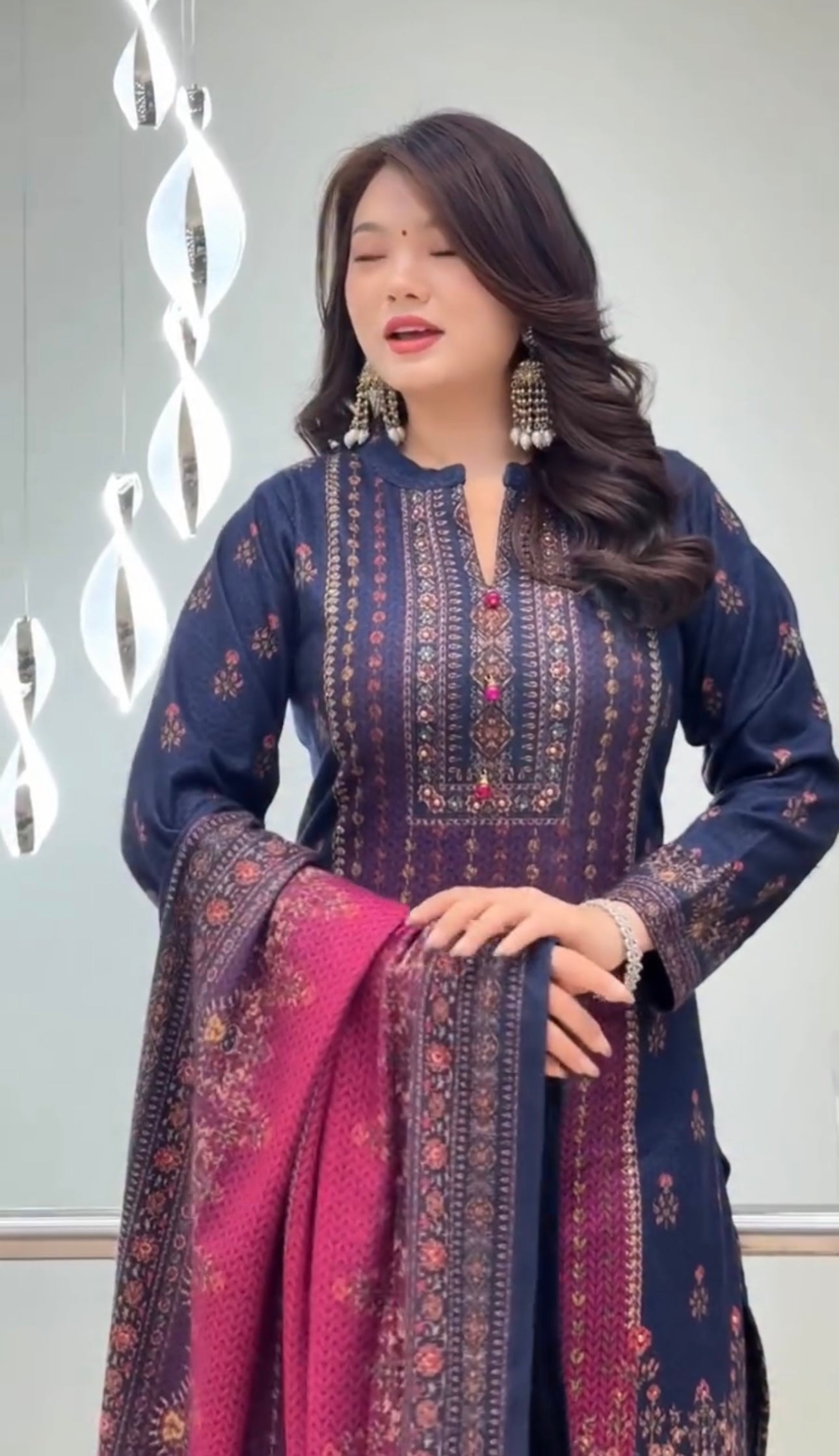 Sumaira - Digital Printed Stitched 3pc - Premium Fabric