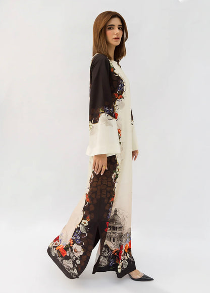 Gulmit Long - Stitched 2Pc - Soft Silk