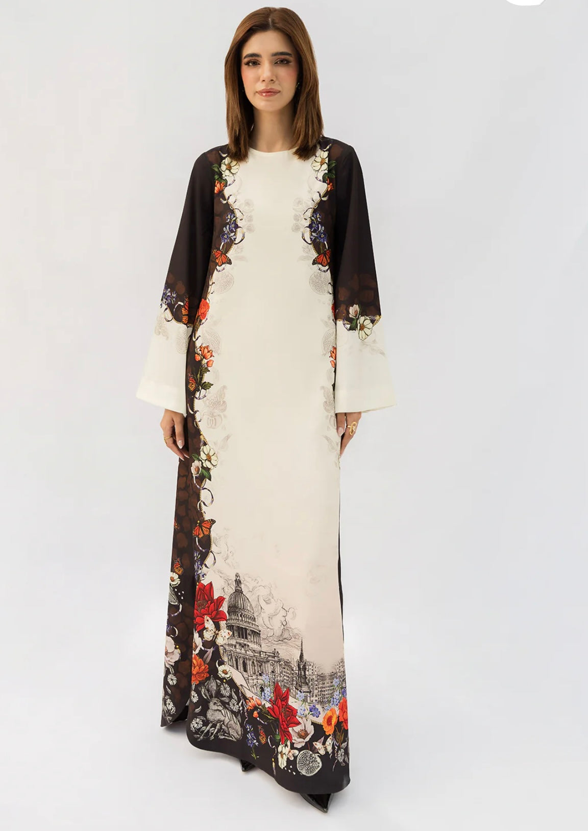 Gulmit Long - Stitched 2Pc - Soft Silk