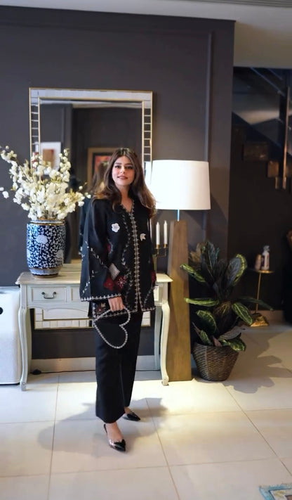 Rameen - 2Pc Embroidred Suit - Premium Fabric