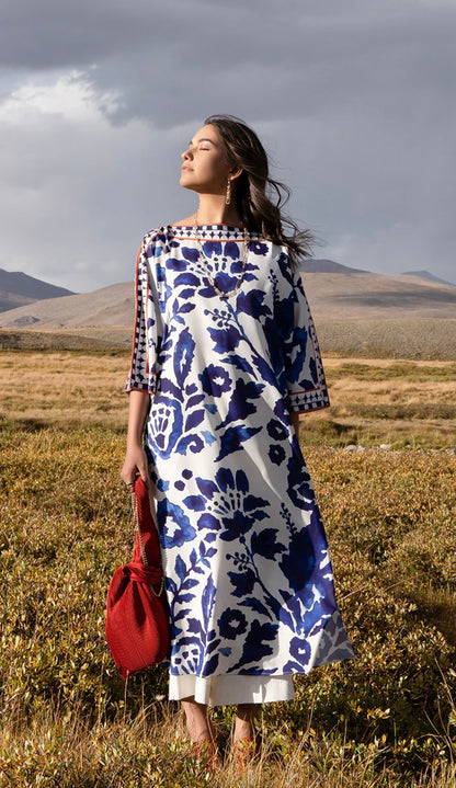 Areeba - Stitched 2Pc printed Suit - Premium Fabric