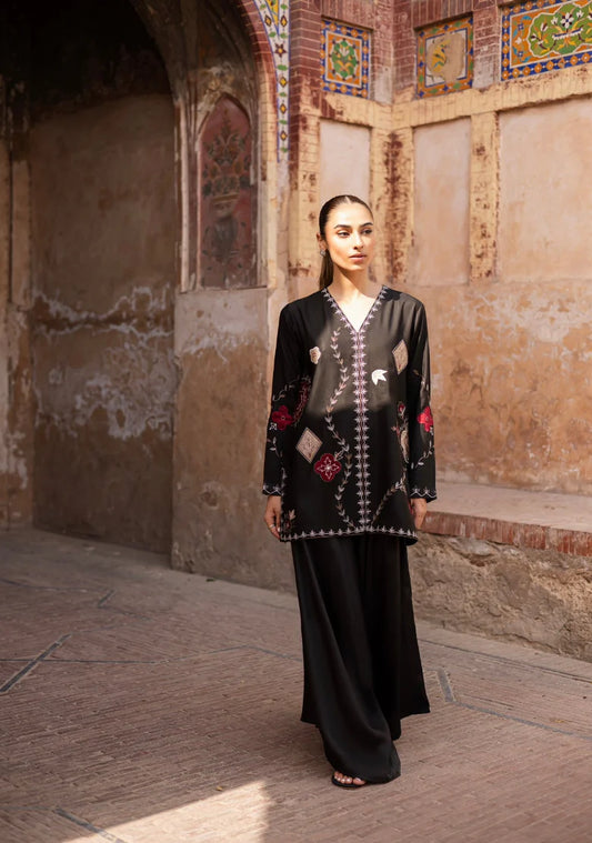 Rameen - 2Pc Embroidred Suit - Premium Swiss Lawn